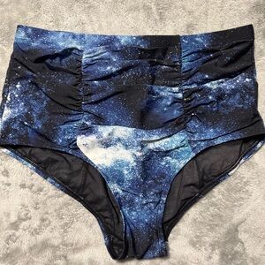 Torrid High-Rise Ruched Swim Bottom